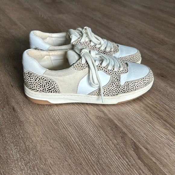 Madewell Shoes - Madewell Spotted Calf Hair Court Sneakers Size 9